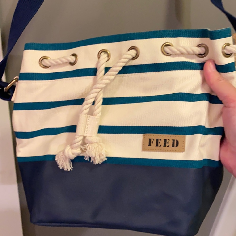 Feed crossbody bag